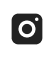ไอคอนโลโก้ Instagram สำหรับการเชื่อมต่อโซเชียลมีเดีย