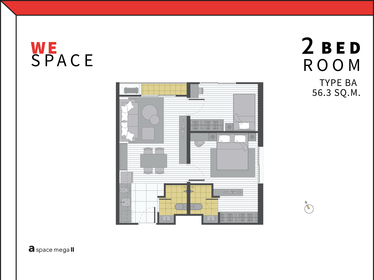 Type BA 56.3 SQ.M.
